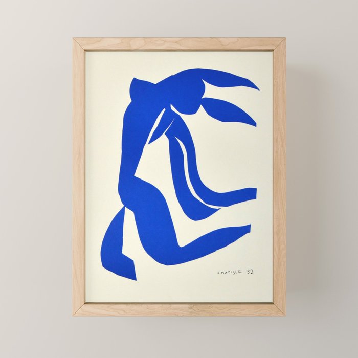 Blue Nude Dancing - Henri Matisse Mini Art Print Gallery Image 1