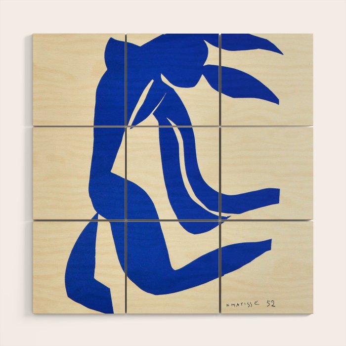 Blue Nude Dancing - Henri Matisse Wood Wall Art Gallery Image 1