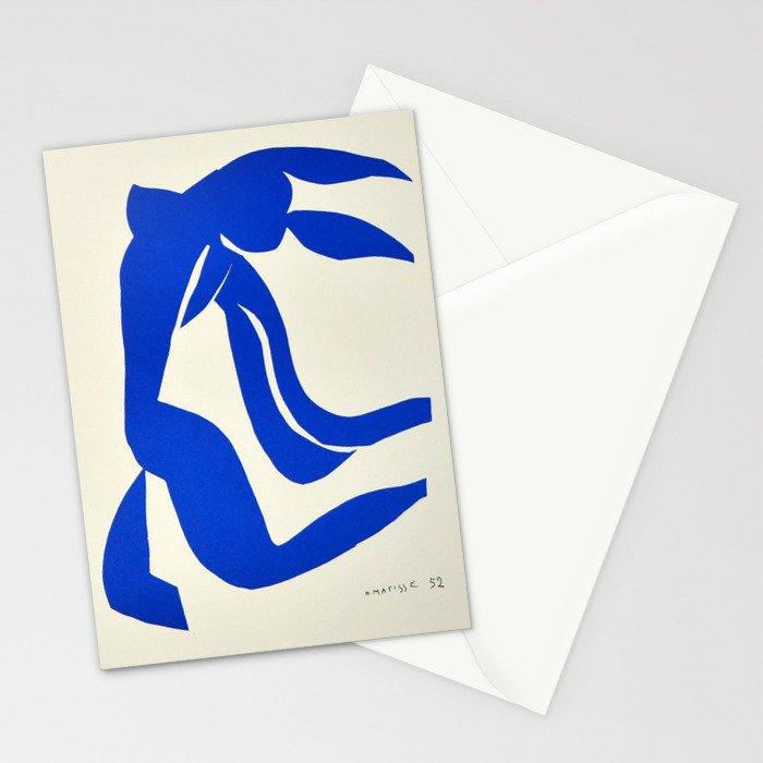 Blue Nude Dancing - Henri Matisse Stationery Card Gallery Image 2