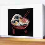 Great Ramen Wave Wall Mural Gallery Image 2