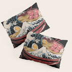 Great Ramen Wave Pillow Sham Gallery Image 3