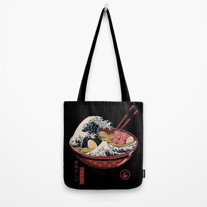 Great Ramen Wave Tote Bag Gallery Image 2