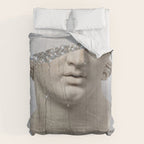 DIAMOND TEARS | collage art by Yana Potter | glitter | sculpture | mythology | bling and shine Comforter Gallery Image 6