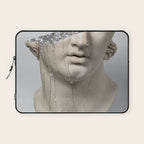DIAMOND TEARS | collage art by Yana Potter | glitter | sculpture | mythology | bling and shine Laptop Sleeve Gallery Image 1