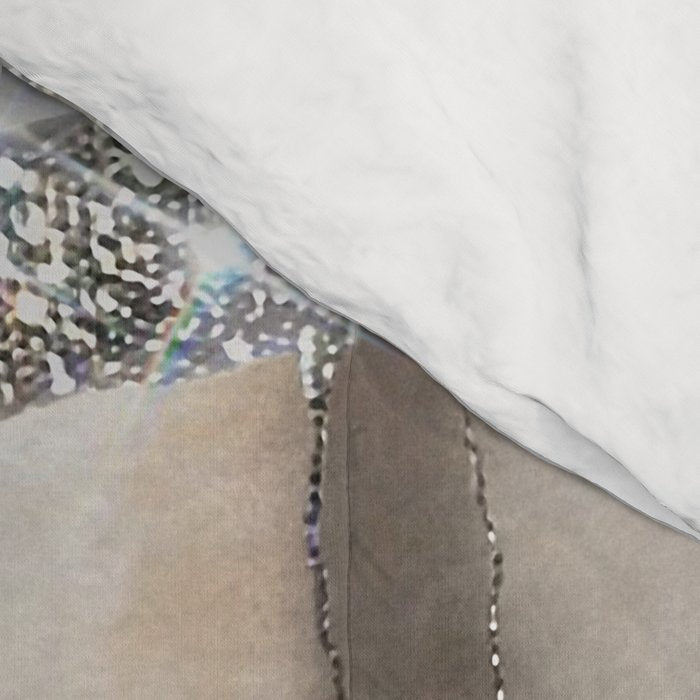 DIAMOND TEARS | collage art by Yana Potter | glitter | sculpture | mythology | bling and shine Comforter Gallery Image 4