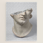 DIAMOND TEARS | collage art by Yana Potter | glitter | sculpture | mythology | bling and shine Jigsaw Puzzle Gallery Image 1
