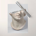 DIAMOND TEARS | collage art by Yana Potter | glitter | sculpture | mythology | bling and shine Wrapping Paper Gallery Image 1