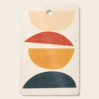 Minimal Abstract Shapes 11 Cutting Board Gallery Image 1