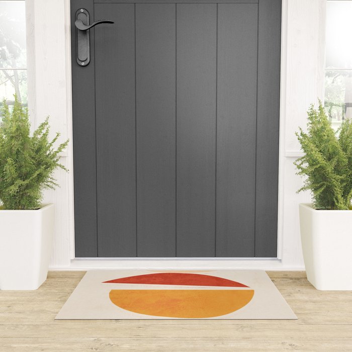Minimal Abstract Shapes 11 Welcome Mat Gallery Image 3