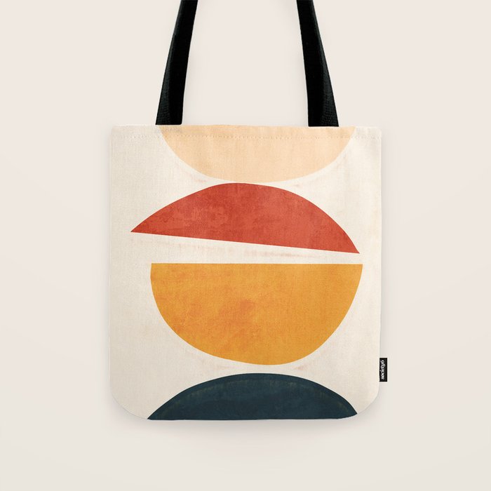 Minimal Abstract Shapes 11 Tote Bag Gallery Image 1