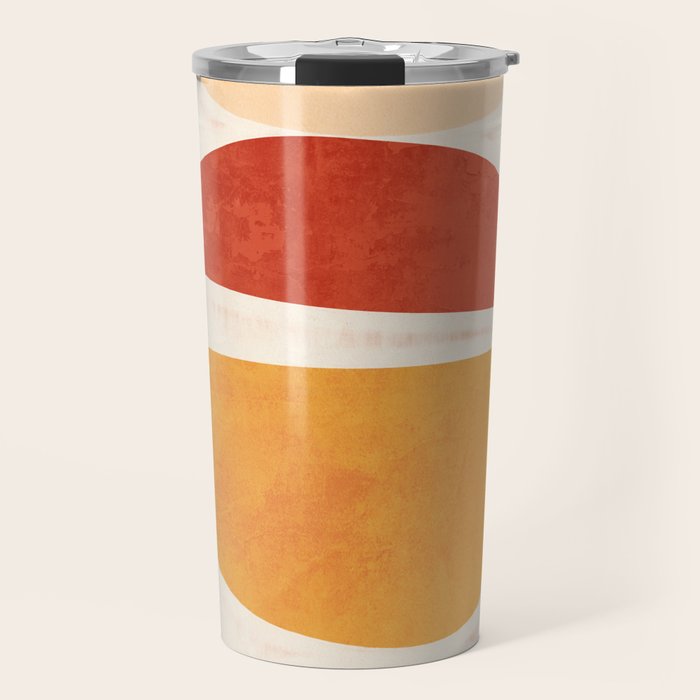 Minimal Abstract Shapes 11 Travel Mug Gallery Image 1