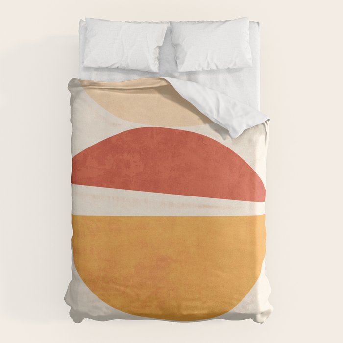 Minimal Abstract Shapes 11 Duvet Cover Gallery Image 6