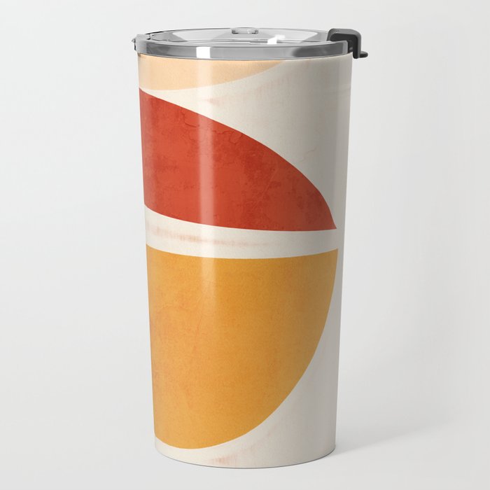 Minimal Abstract Shapes 11 Travel Mug Gallery Image 2