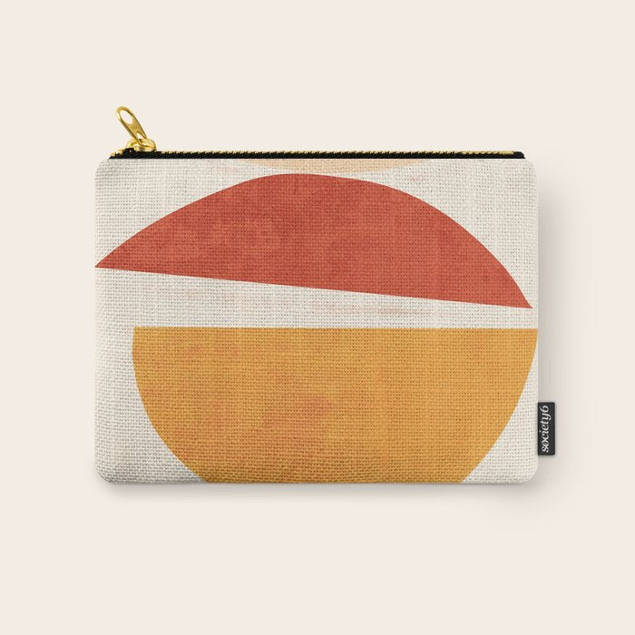 Minimal Abstract Shapes 11 Carry All Pouch Gallery Image 1