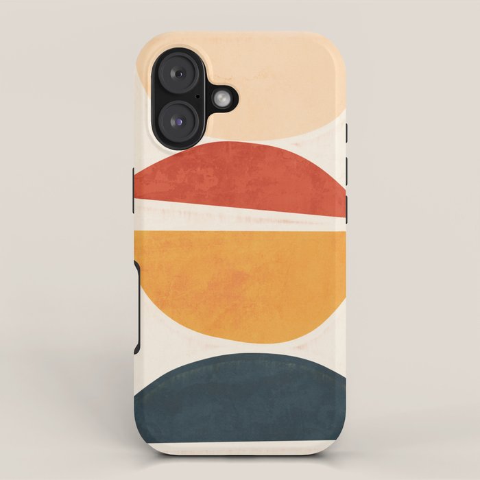 Minimal Abstract Shapes 11 iPhone Case Gallery Image 1
