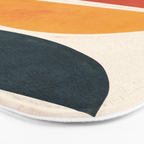 Minimal Abstract Shapes 11 Bath Mat Gallery Image 3