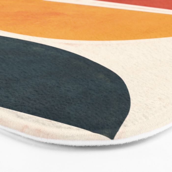 Minimal Abstract Shapes 11 Bath Mat Gallery Image 3