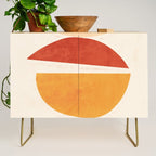 Minimal Abstract Shapes 11 Credenza Gallery Image 1