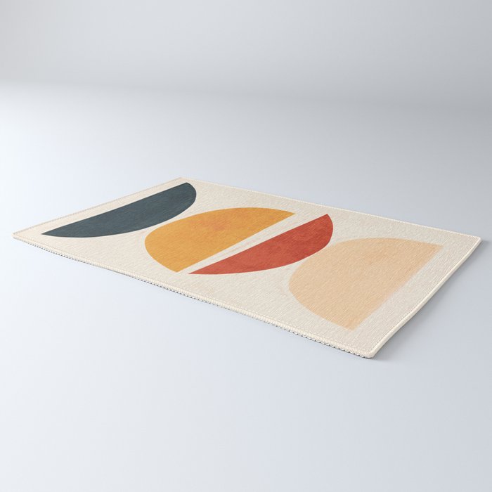 Minimal Abstract Shapes 11 Rug Gallery Image 3