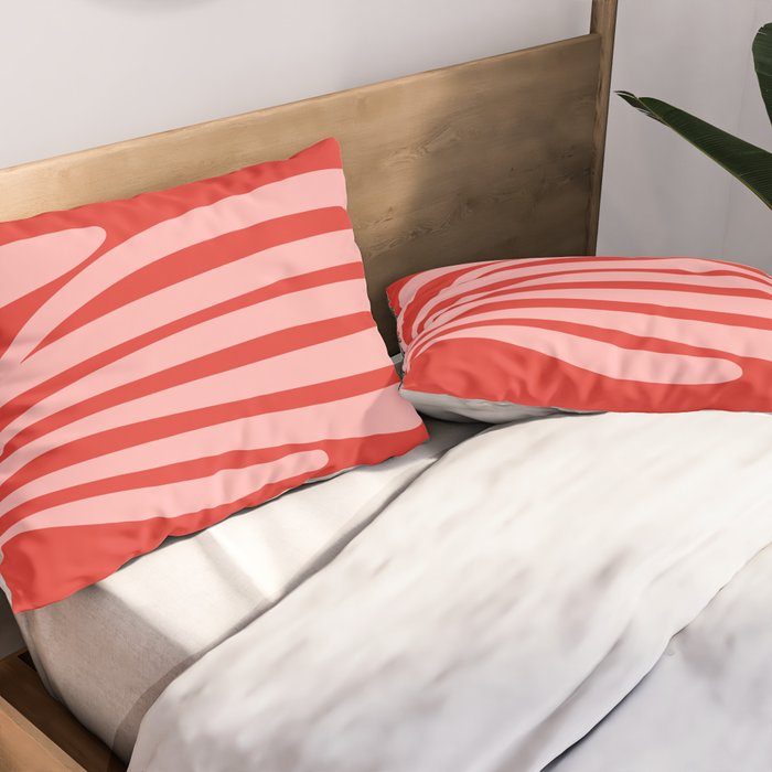 Coral Leaf: Paper Cutouts Matisse Edition Pillow Sham Gallery Image 2