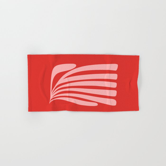 Coral Leaf: Paper Cutouts Matisse Edition Bath Towel Gallery Image 1