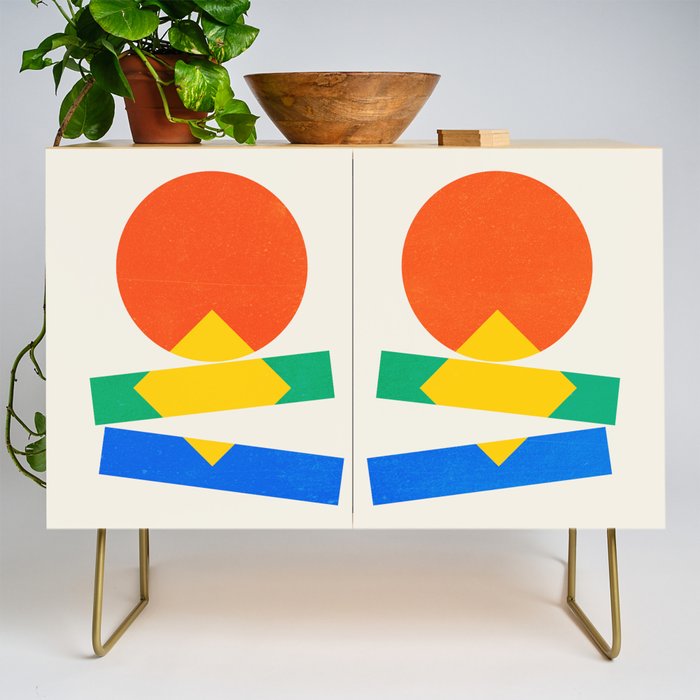 Balance: Bauhaus 1919 Exhibition 02 Credenza Gallery Image 1