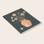 Blush Blooms in Painted Vase Notebook Gallery Image 2