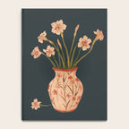 Blush Blooms in Painted Vase Notebook Gallery Image 4