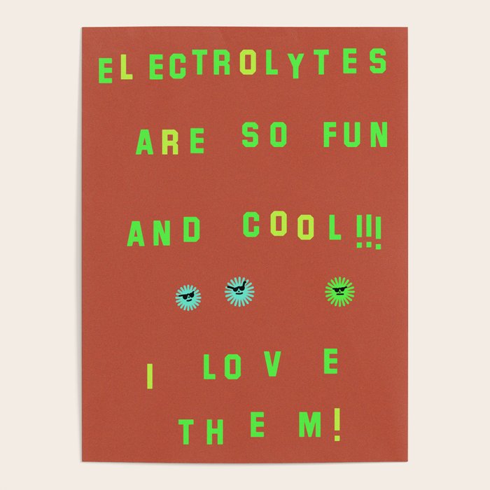 Electrolytes Poster