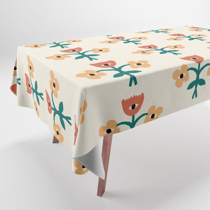 Not Your Gramma's Florals Tablecloth Gallery Image 1