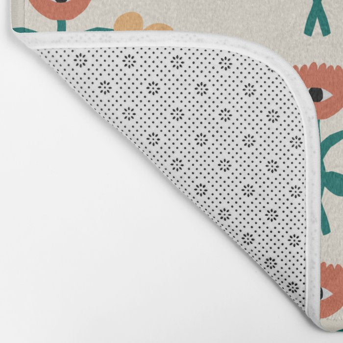 Not Your Gramma's Florals Bath Mat Gallery Image 2