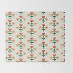 Not Your Gramma's Florals Throw Blanket Gallery Image 2