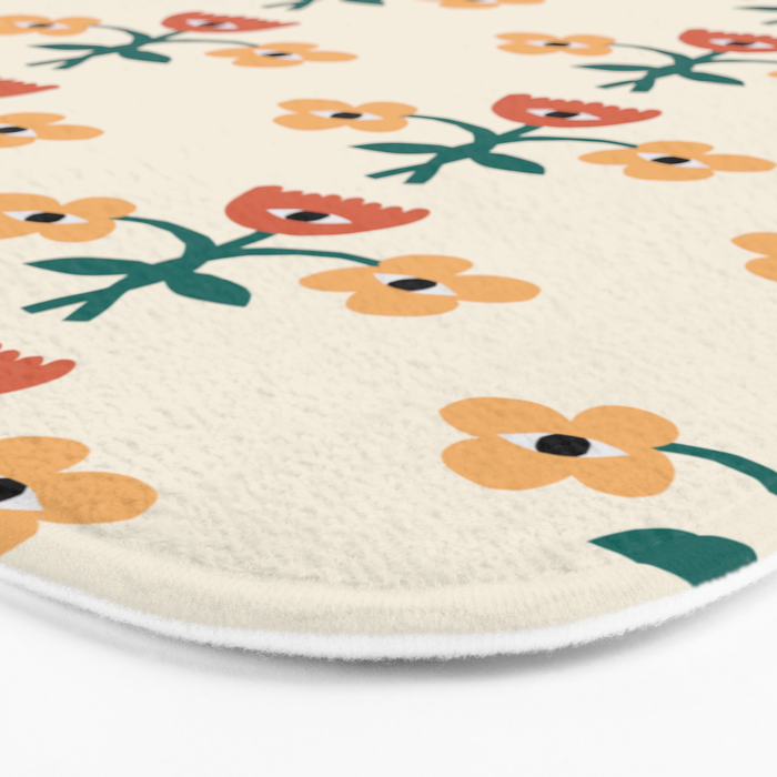 Not Your Gramma's Florals Bath Mat Gallery Image 3