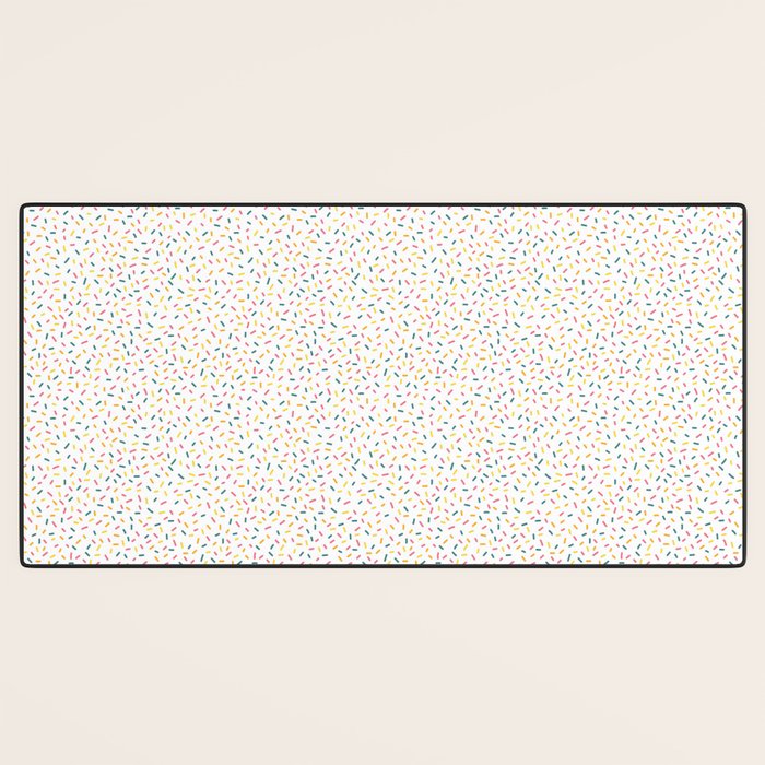 Colorful Party Sprinkles Desk Mat Gallery Image 3