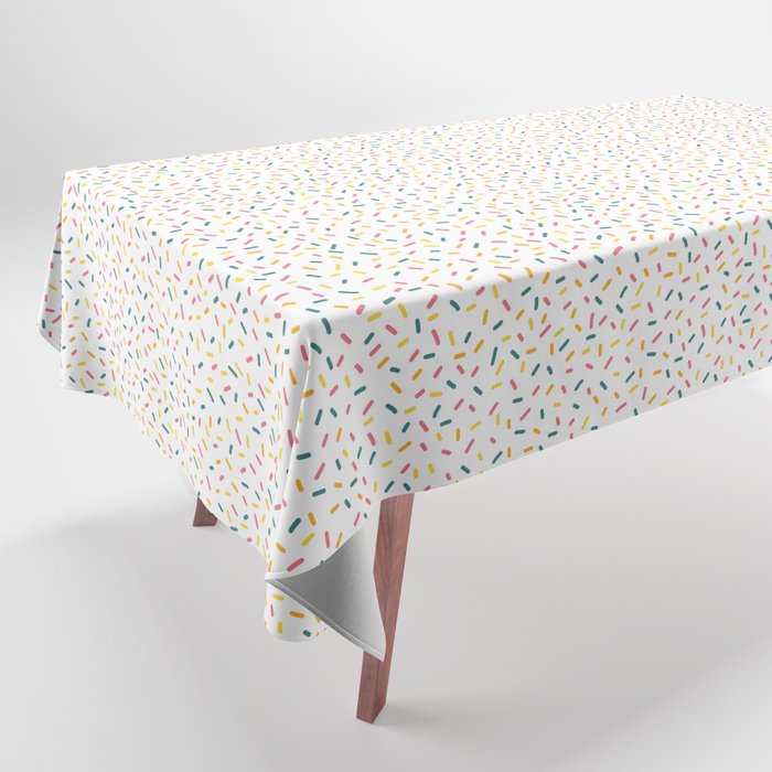 Colorful Party Sprinkles Tablecloth Gallery Image 1