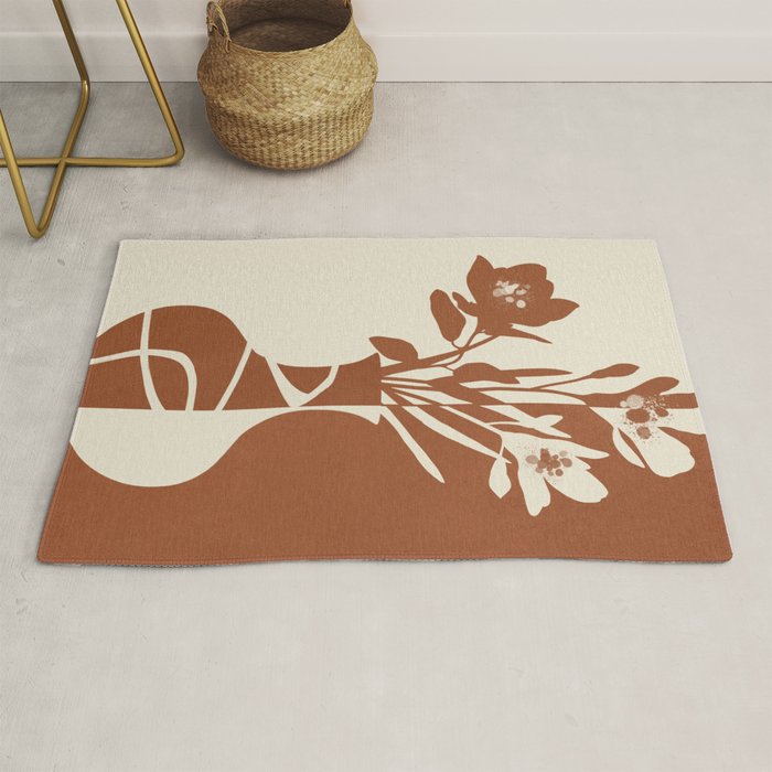 Botanical Contrast 4 Rug Gallery Image 1