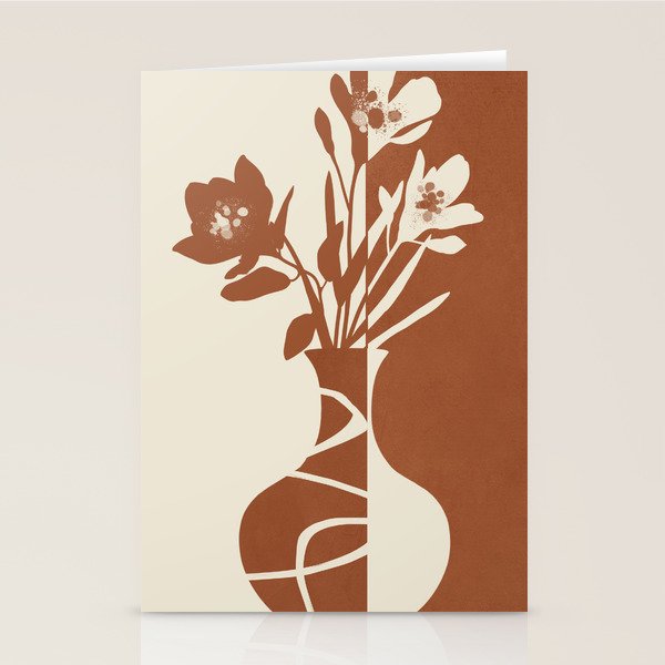 Botanical Contrast 4 Stationery Card Gallery Image 2
