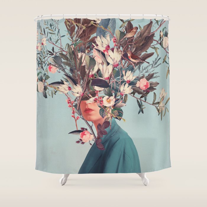 I was hidden but You saw me Shower Curtain Gallery Image 1