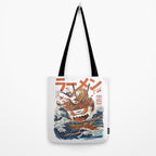 Great Ramen off Kanagawa Tote Bag Gallery Image 2