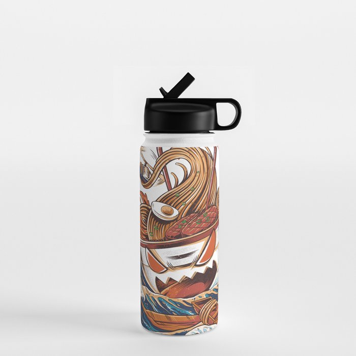 Great Ramen off Kanagawa Water Bottle Gallery Image 1