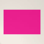 SOLID FUSCHIA COLOR Welcome Mat Gallery Image 1