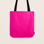 SOLID FUSCHIA COLOR Tote Bag Gallery Image 1