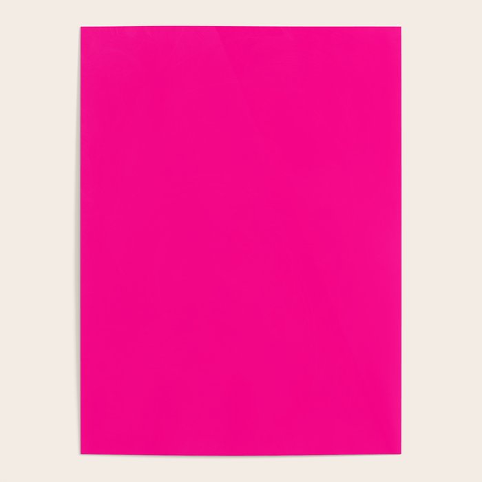 SOLID FUSCHIA COLOR Poster Gallery Image 1
