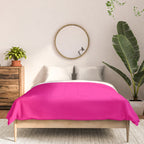 SOLID FUSCHIA COLOR Comforter Gallery Image 3
