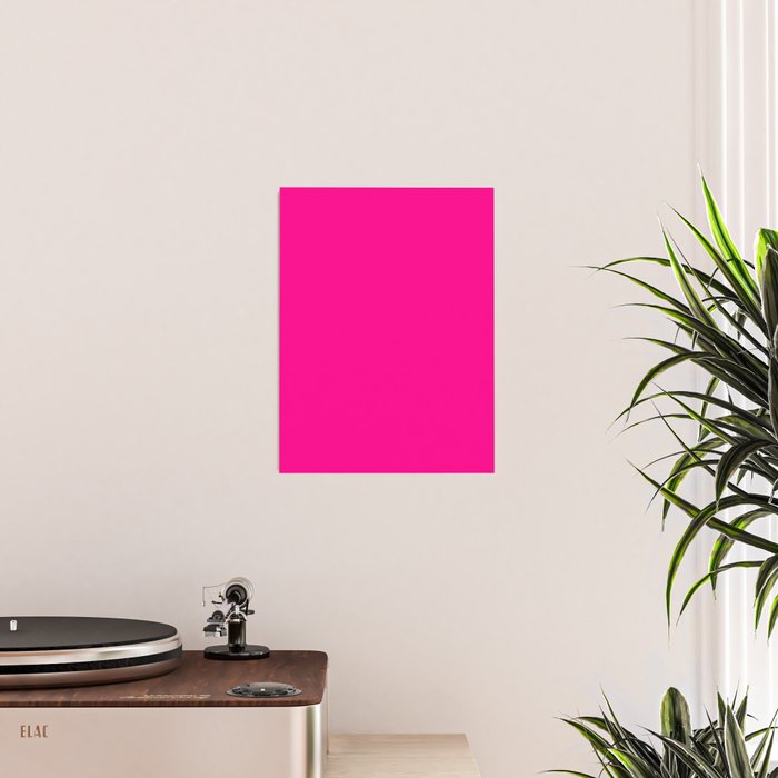 SOLID FUSCHIA COLOR Poster Gallery Image 2