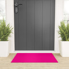 SOLID FUSCHIA COLOR Welcome Mat Gallery Image 3