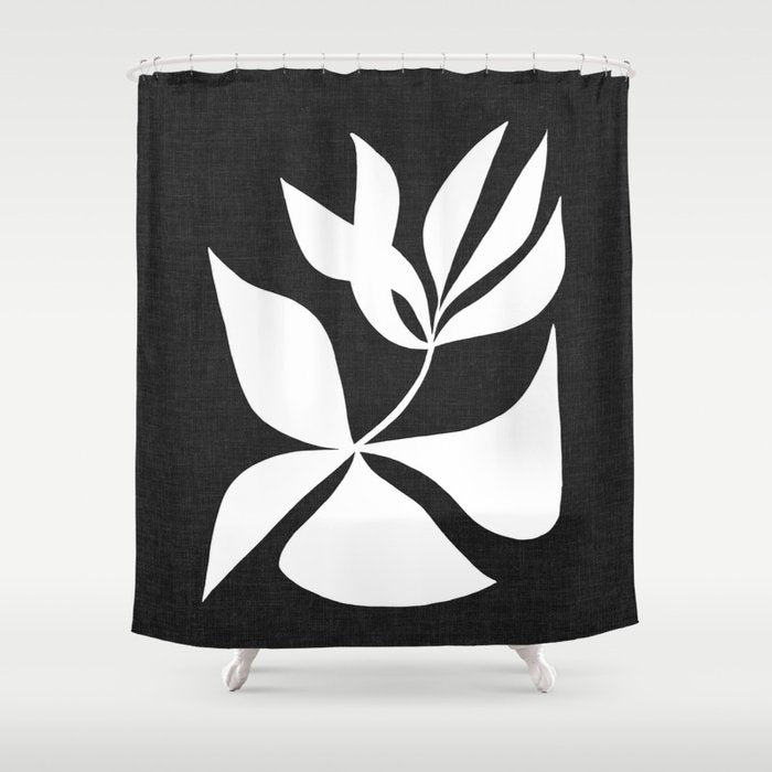 Forked Flower ii Shower Curtain Gallery Image 1