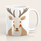 Red Deer Animal Portrait Coffee Mug Gallery Image 1