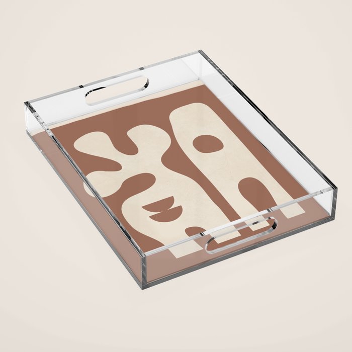 Mocha Movement 2 Acrylic Tray Gallery Image 1