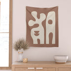 Mocha Movement 2 Wall Tapestry Gallery Image 2